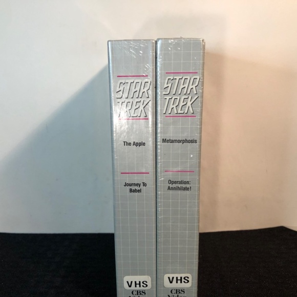 Set of 2 New! Sealed Star Trek VHS Tapes - Picture 8 of 8
